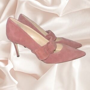 Nine West ‘Malenao’ Size 8M Heels, Pink Suede
